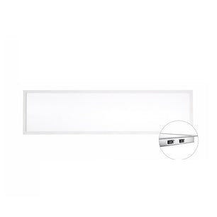 1ft. x 4ft. 20W-30W-40W Integrated LED White/Rectangle Flat Panel Light, 3CCT - NXLPE1X4-40W-3C-3W-DV