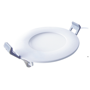 3 in. 7W White/Round Trim LED Flat Integrated Light Color Adjustable 3 CCT - VO-RPW7-120-D-3WY