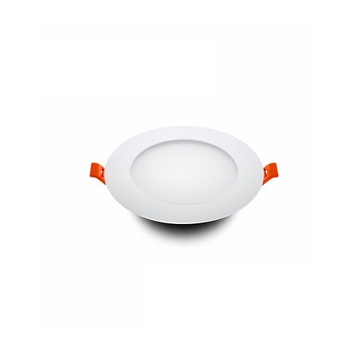 4 in. 9W White/Round Flat Trim LED Integrated Light, Color Adjustable 5 CCT - NX-4ES04-5CCT