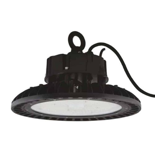 12 in. (Round) 150W Integrated LED Dimmable Black High Bay Light, 5000K - AST-HB07-150WS2BCPD1-BH50M1