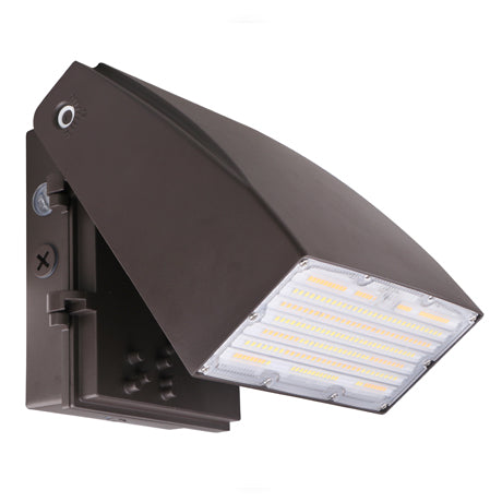 30-40-50 Watts Integrated Outdoor LED Adjustable Wall Pack Light, 3CCT - AST-AWP01B-50WB1JYH8DC1-BRPW30/40/50